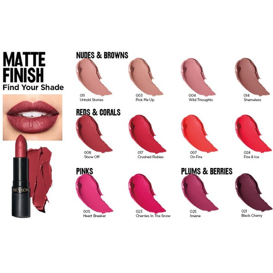 NEW Sealed Revlon Super Lustrous Matte