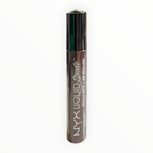 NYX Liquid Suede Metallic Matte Lipstick LSCL32 Neat Nude Dirty Grey Plum New