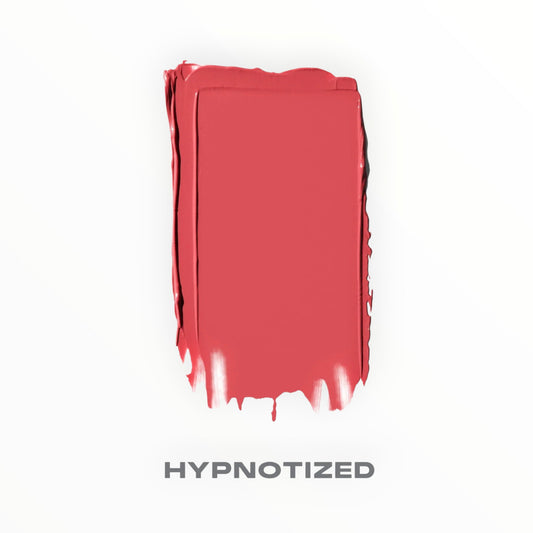 Triple H Treasures Morphe Huephoric Rush 3-in-1 Silk Blush in Hypnotized, a rose terracotta shade.
